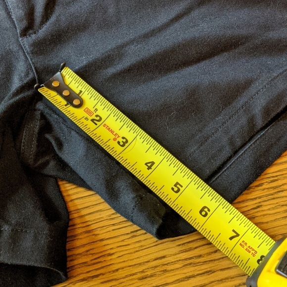 Volcom Frochickie 5 Sz 7 Black Shorts Chino - Picture 8 of 10